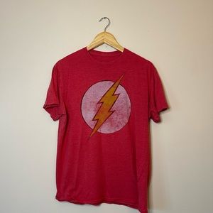 DC Comics The Flash Red Shirt Size Large